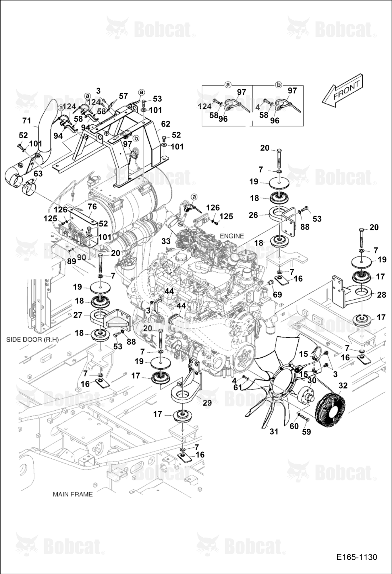 Engine Mounting (One)