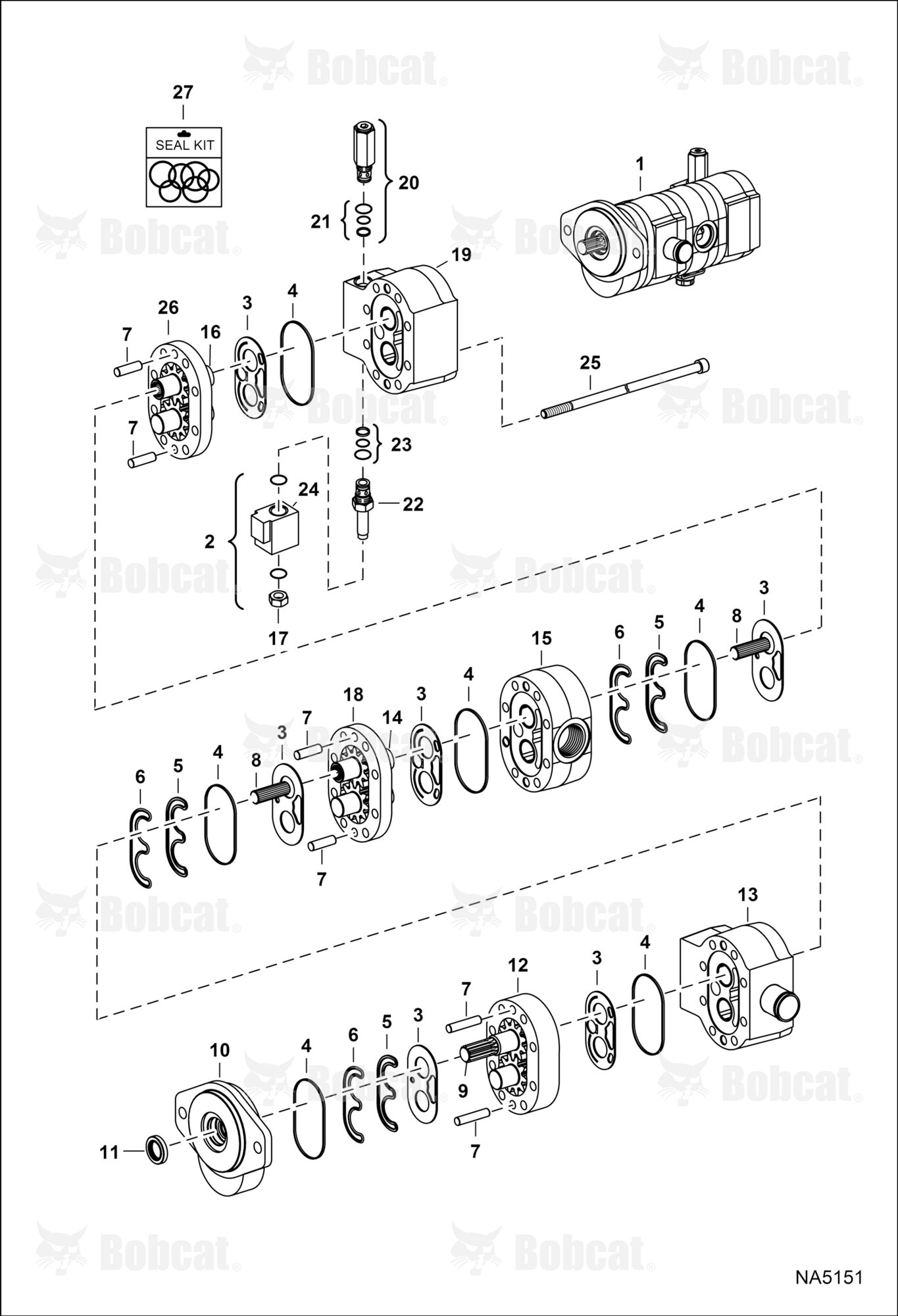 High Flow Hydraulics (Gear Pump) (Model 83012402)