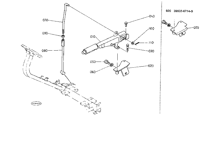Parking Brake Lever