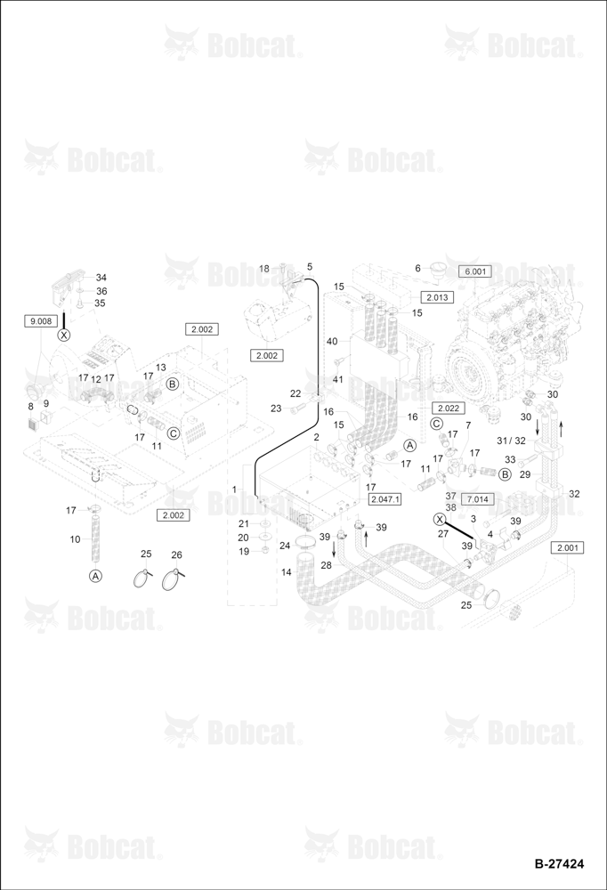 Heating (Engine S/N XXXX/1632 & Above, XXXX/2841)
