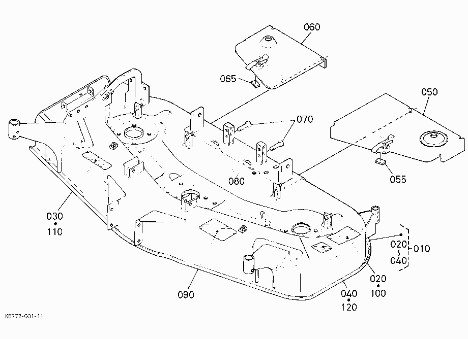 MOWER DECK