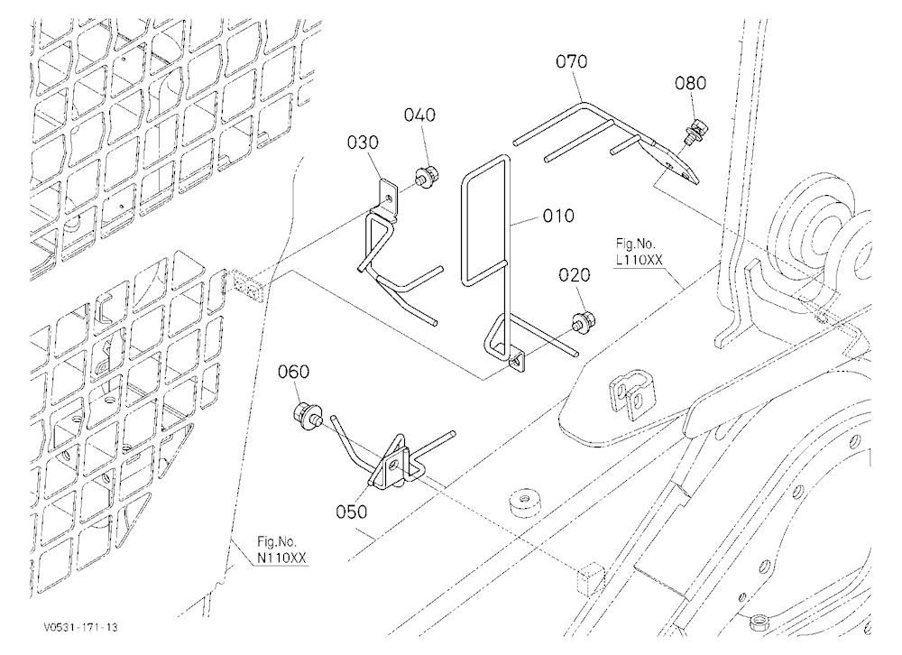 Hose Guide (Left)
