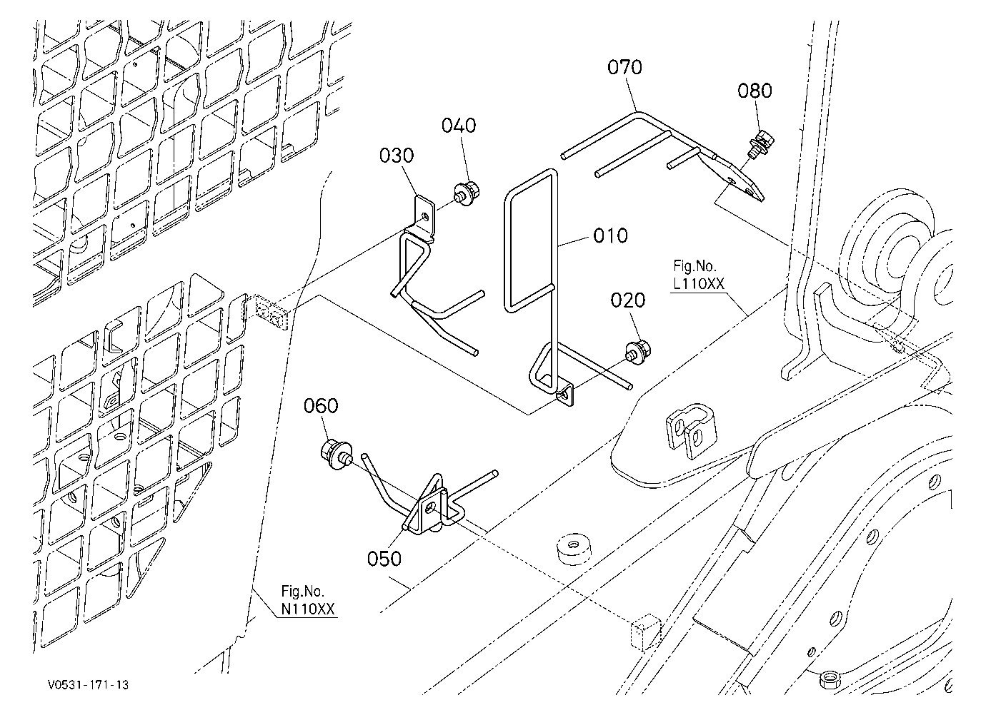 Hose Guide (Left)