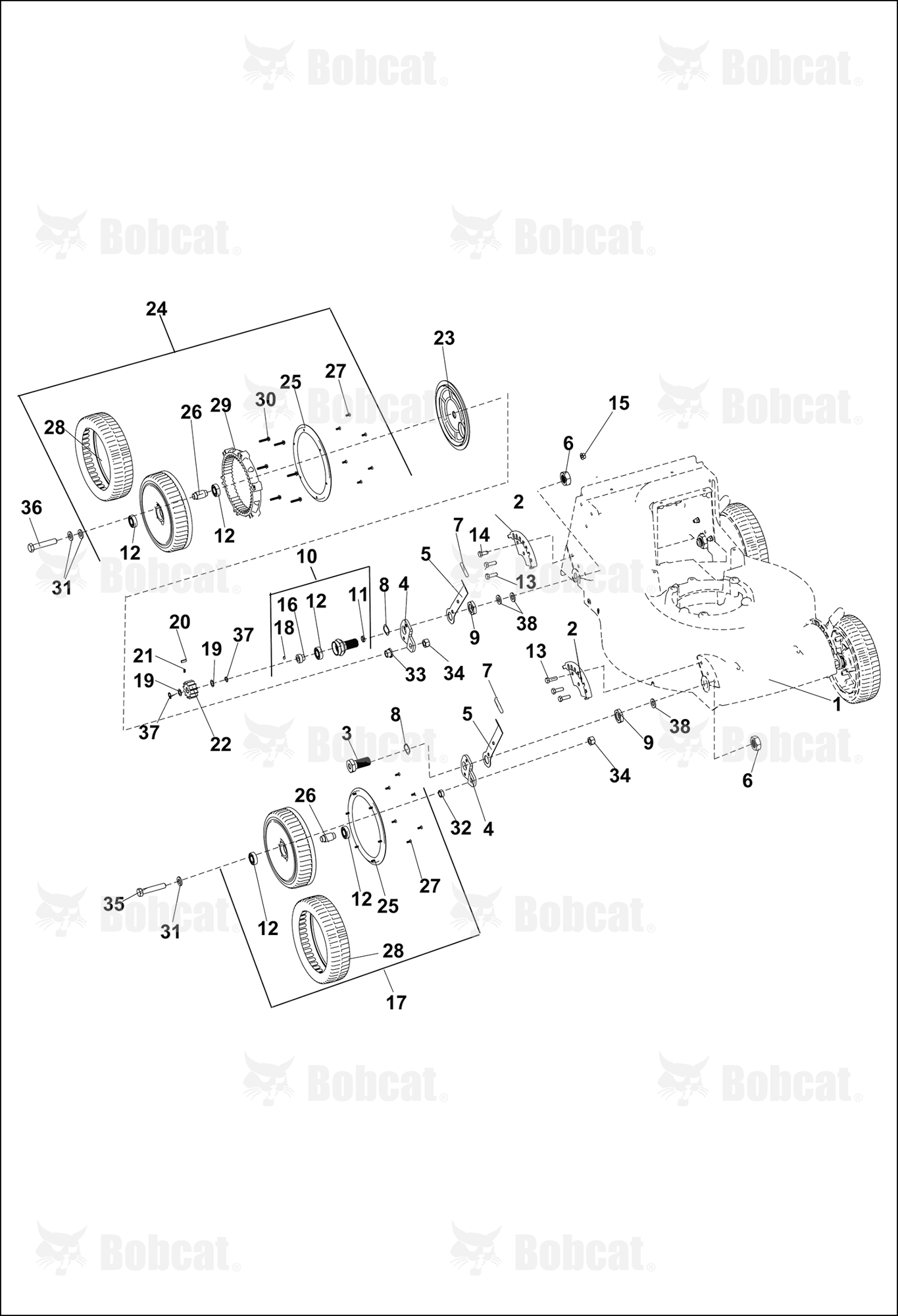Wheel & Axle Assembly
