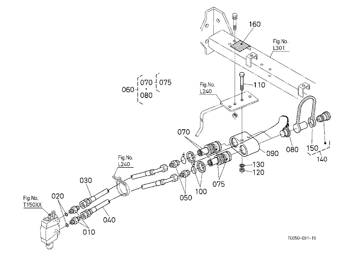 Auxiliary Control Valve Coupler (1St) [Option]