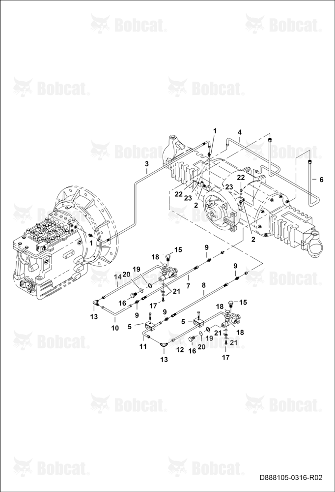 Brake Circuit B45311001 - B45311061