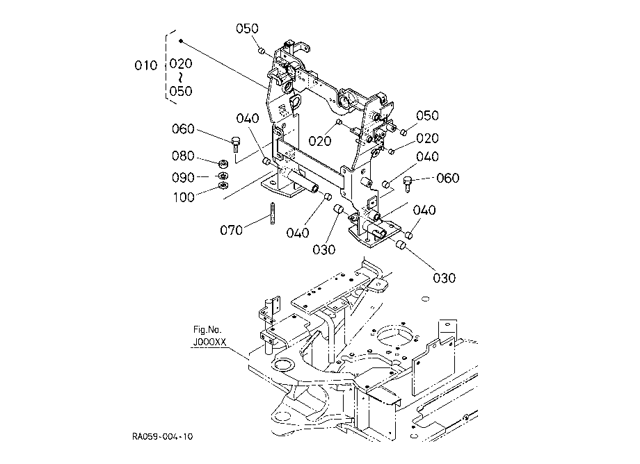 Control Lever (Frame)