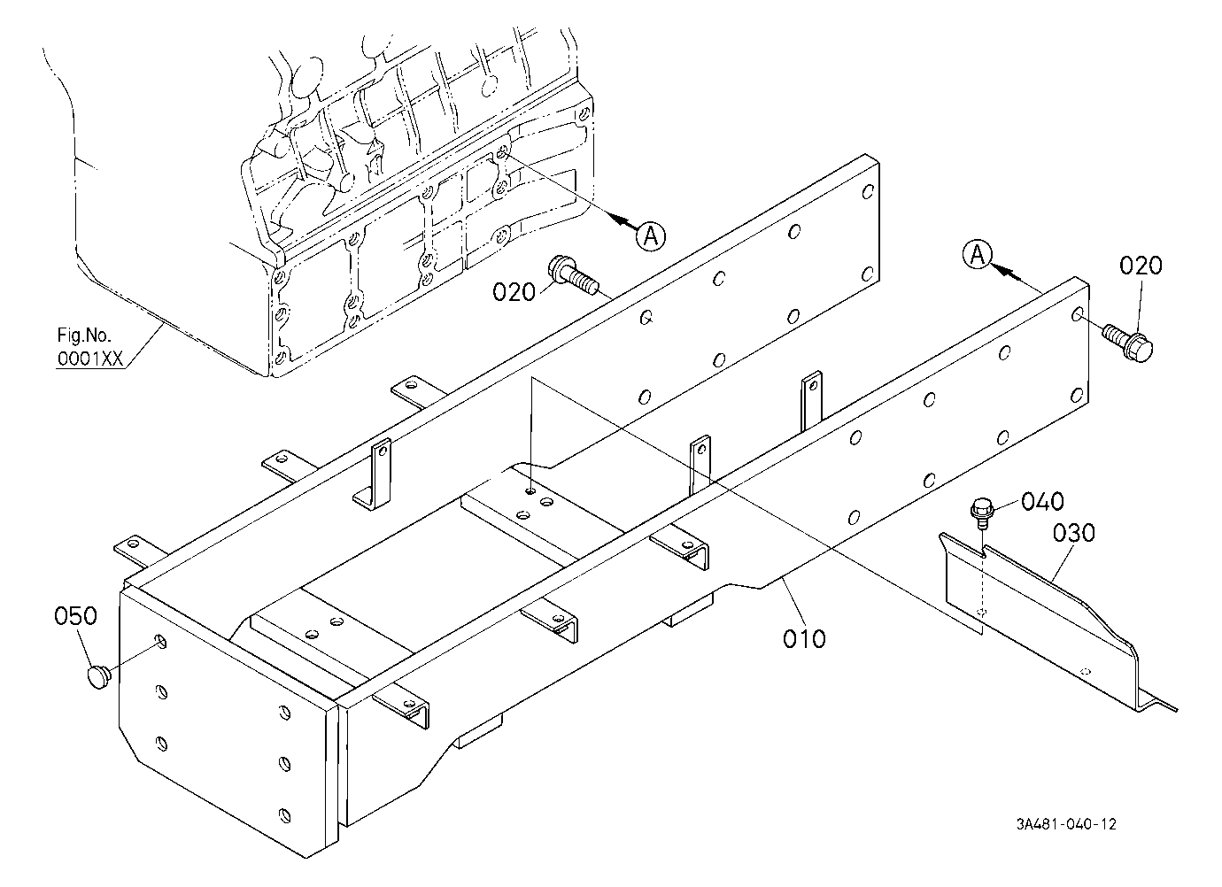 Front Axle Frame [Rops Type]