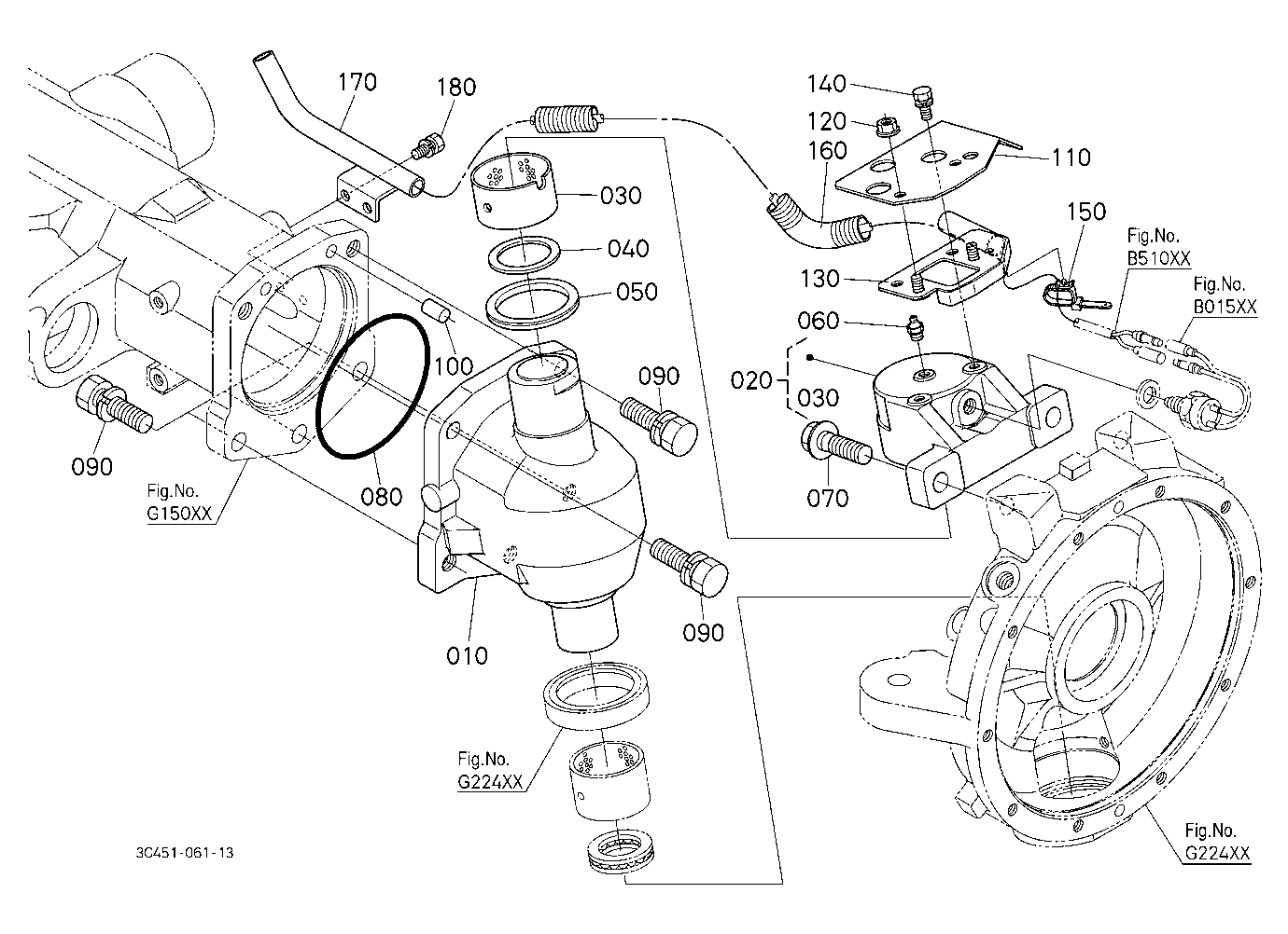 Bevel Gear Case Lh