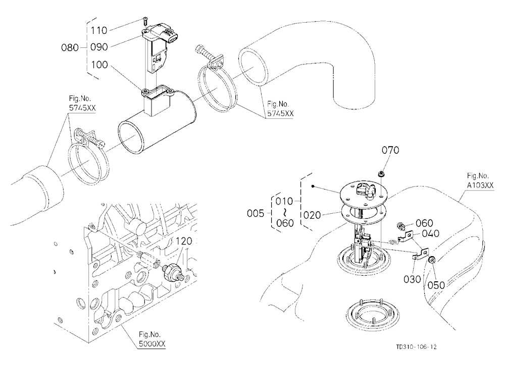 Switch/Sensor (Fuel/Inlet Pipe)