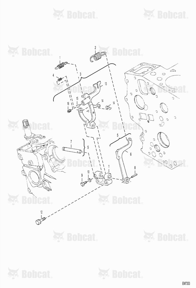 Fork Lever (Governor)