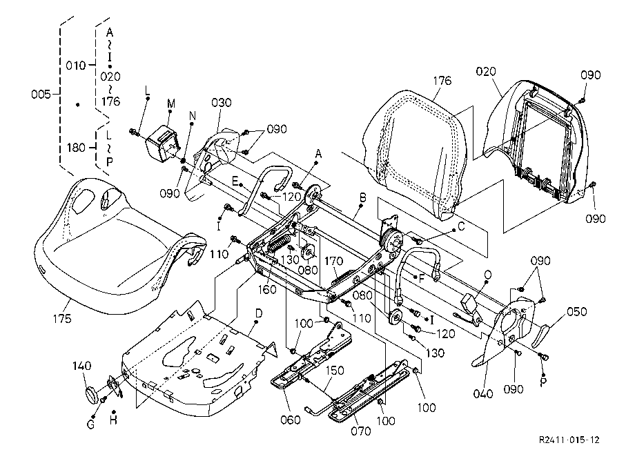 Seat (Component Parts)