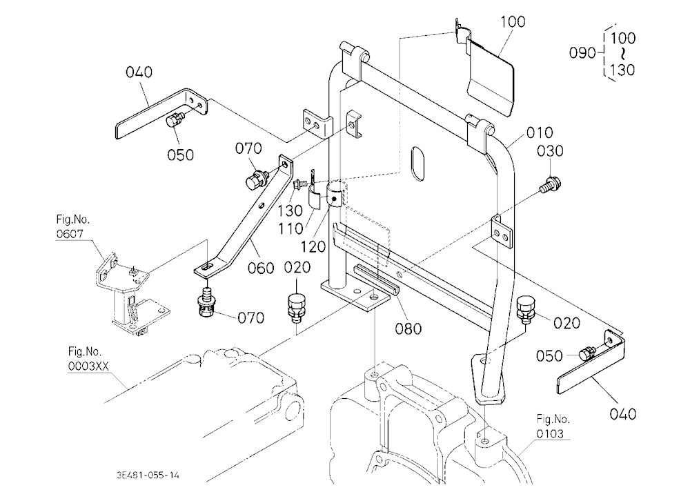 Bonnet Support [Cab Type]