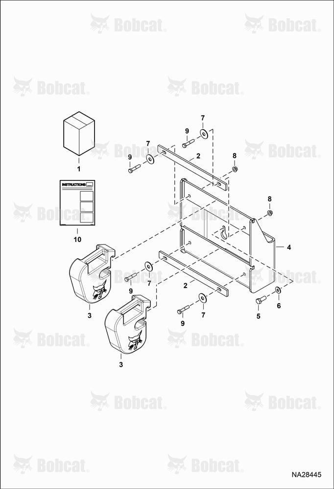 Kit Ballast Mounting