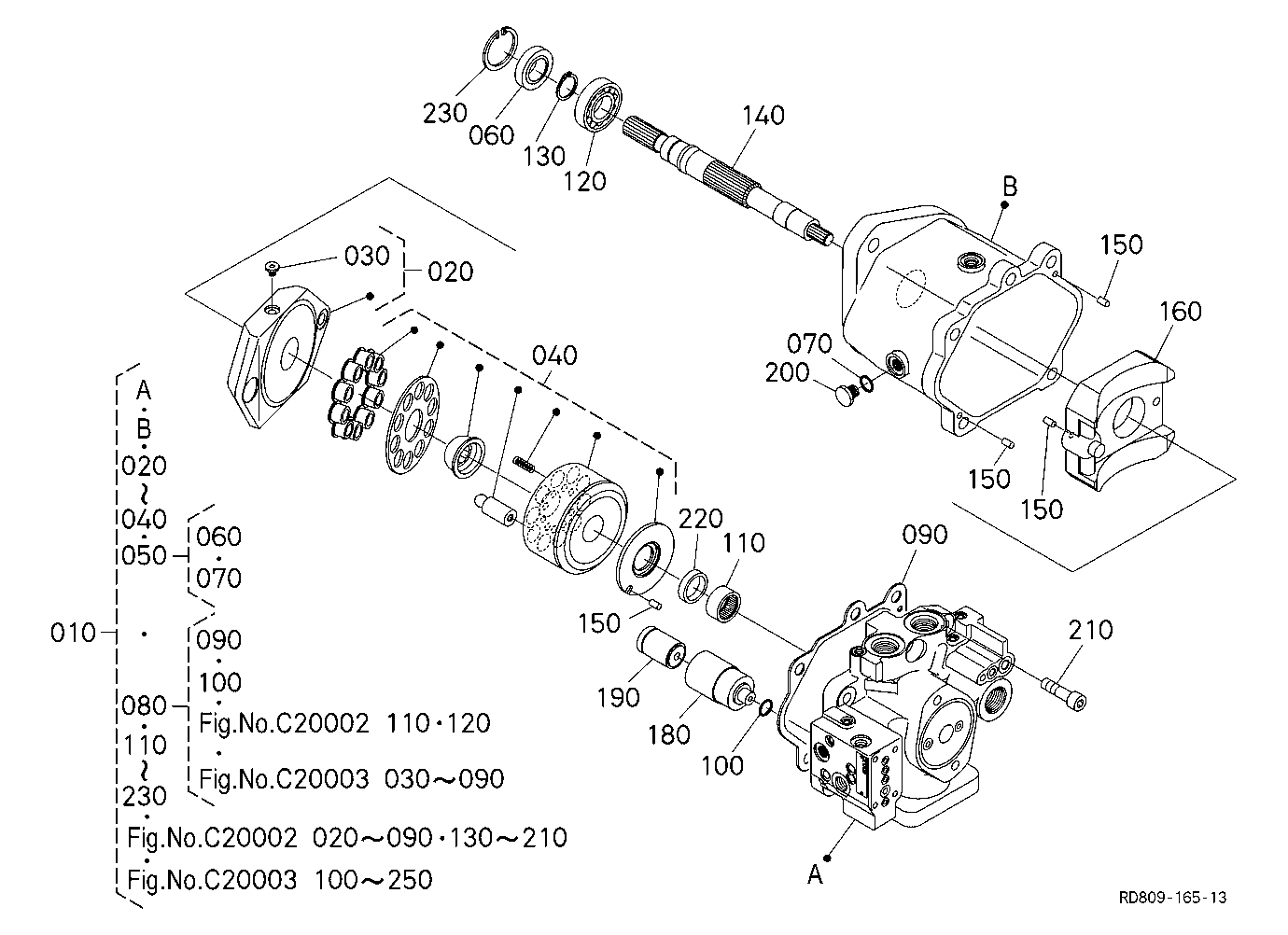 Piston Pump 1 [Component Parts]