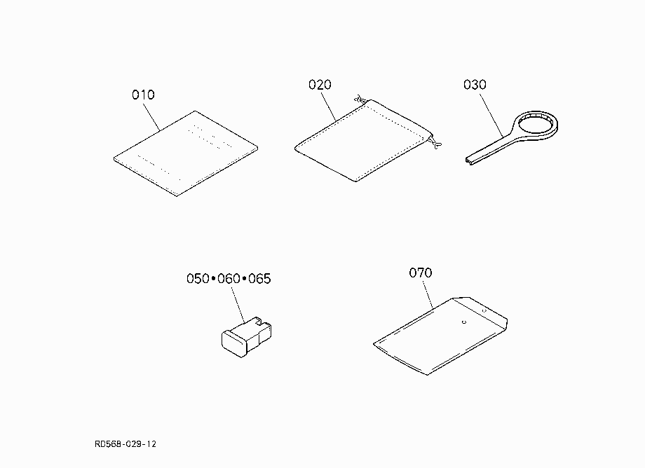 ACCESSORIES AND SERVICE PARTS