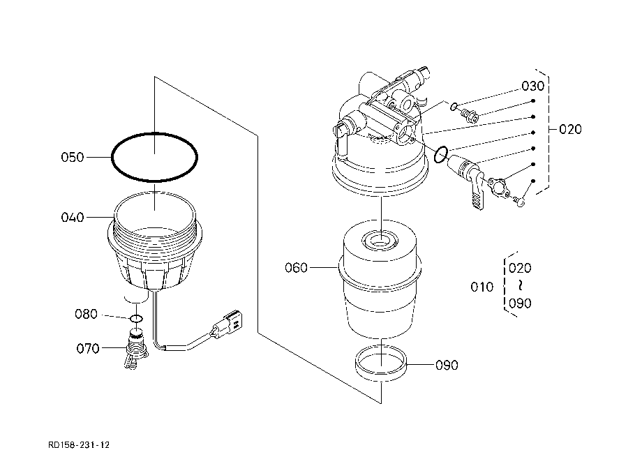 Water Separator (Component Parts)