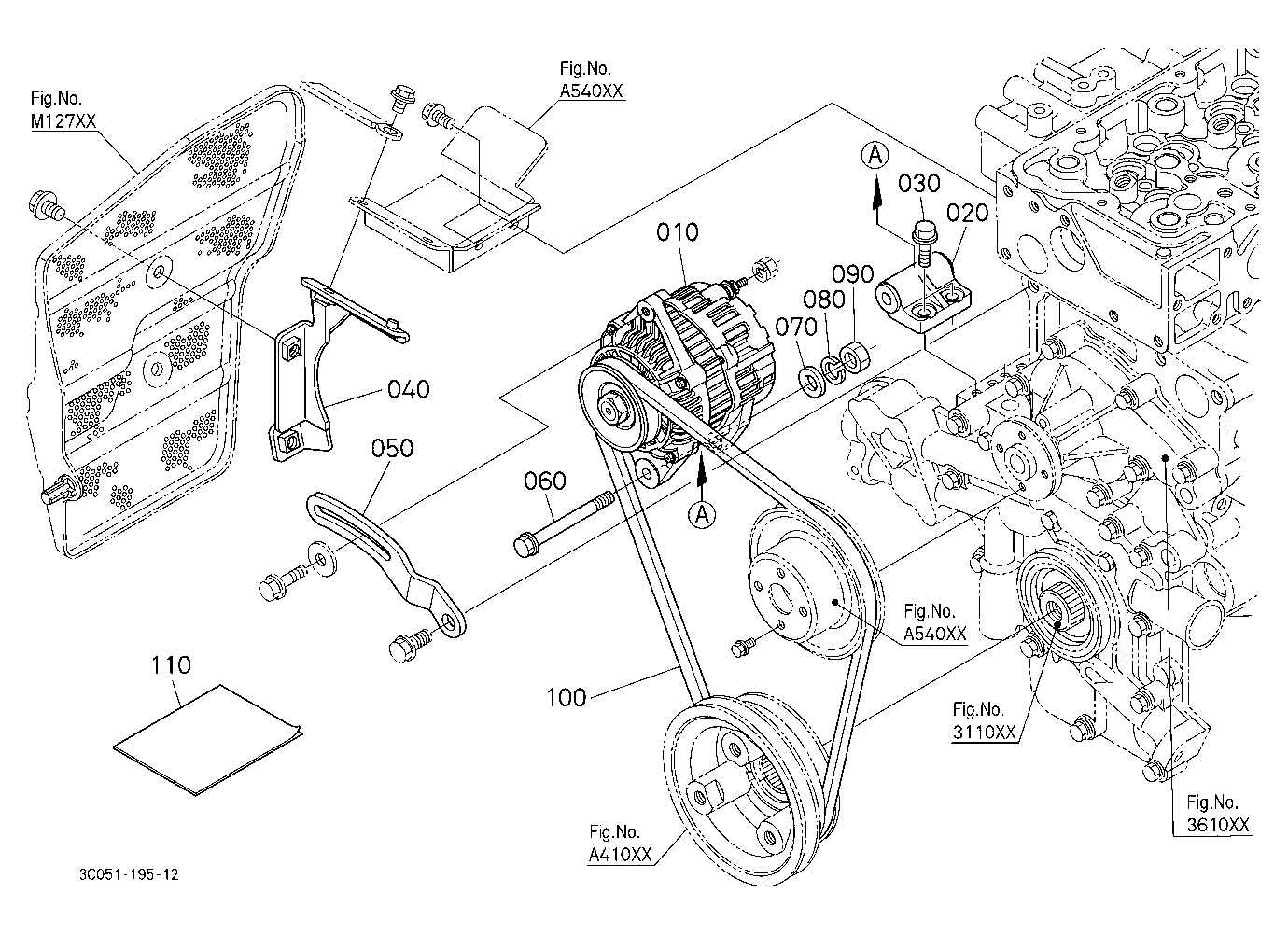 Alternator Kit 1 (Alternator) [Option]