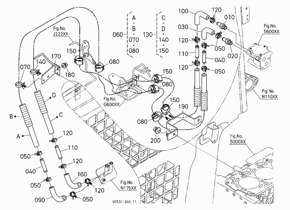 HEATER HOSE (ENGINE)