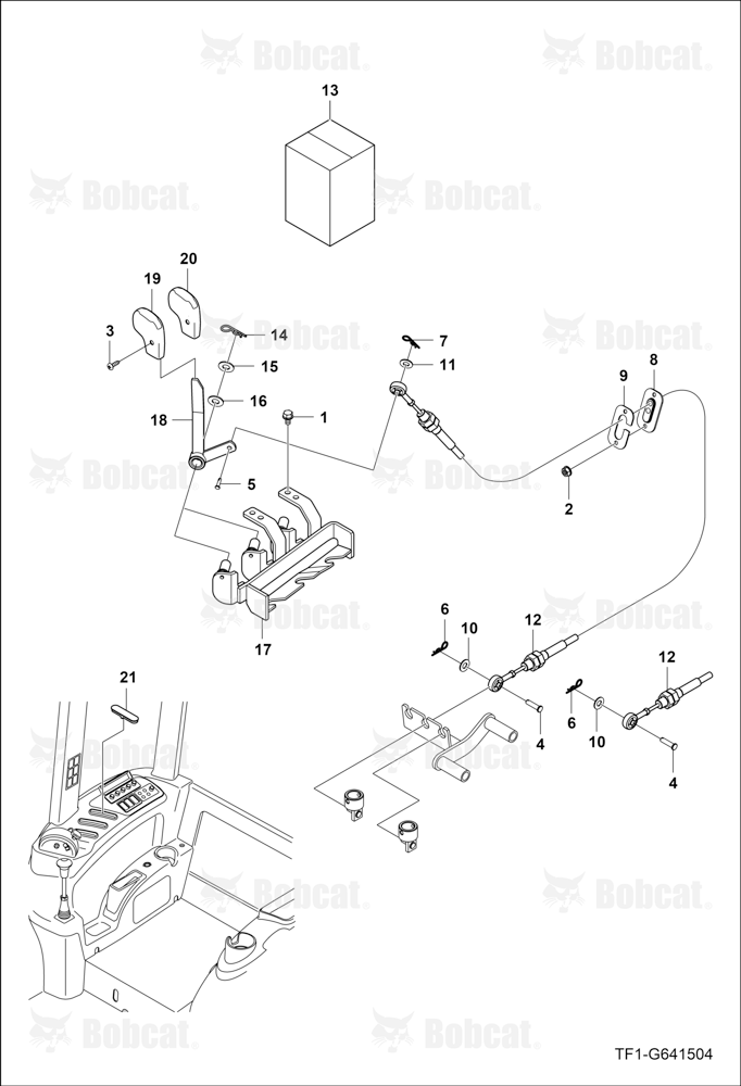 Double Acting Valve Lever Group