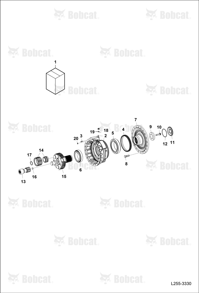 Output (Front Axle) (LSD)