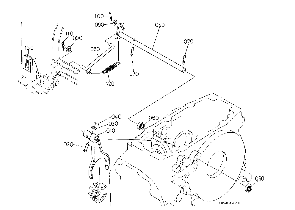 Differential Lock Shift Fork