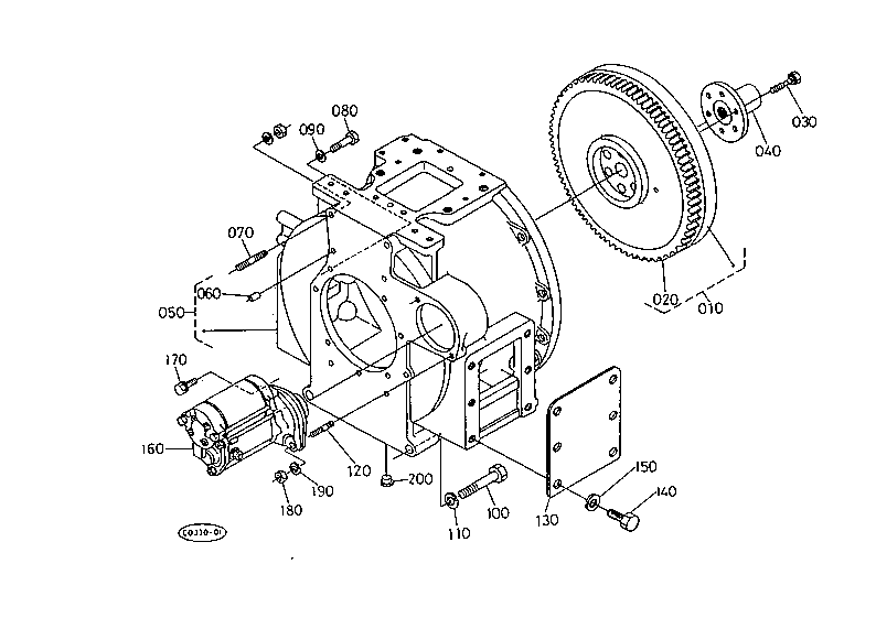 Flywheel And Starter