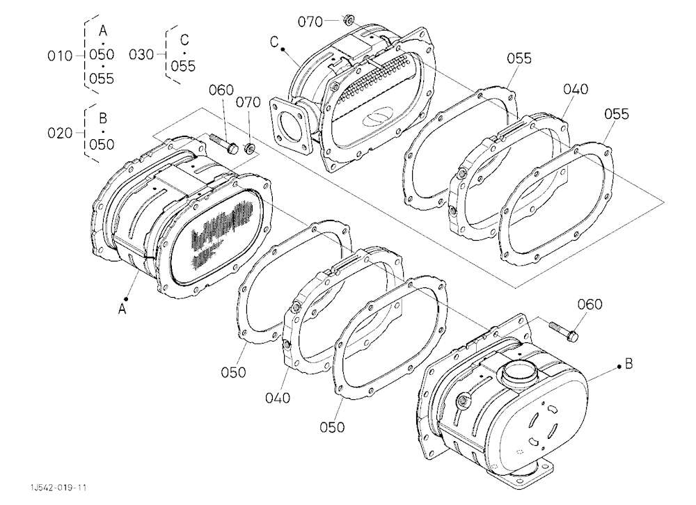 Diesel Particulate Filter Muffler