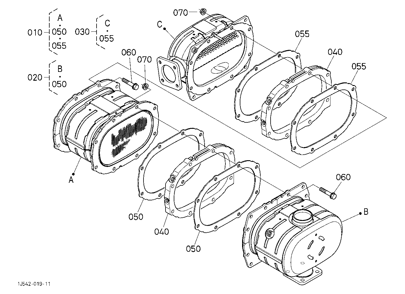 Diesel Particulate Filter Muffler