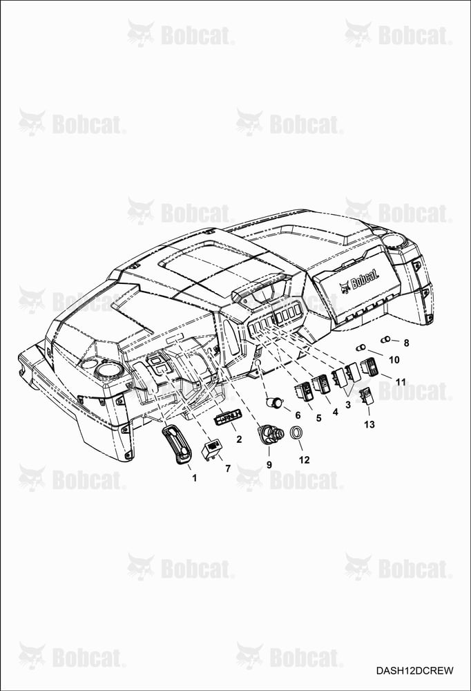 ELECTRICAL, Dash Instruments & Controls  AJNW20001 & Above