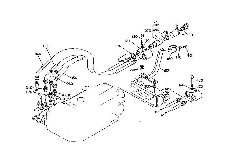 Aux.Control Valve Hose