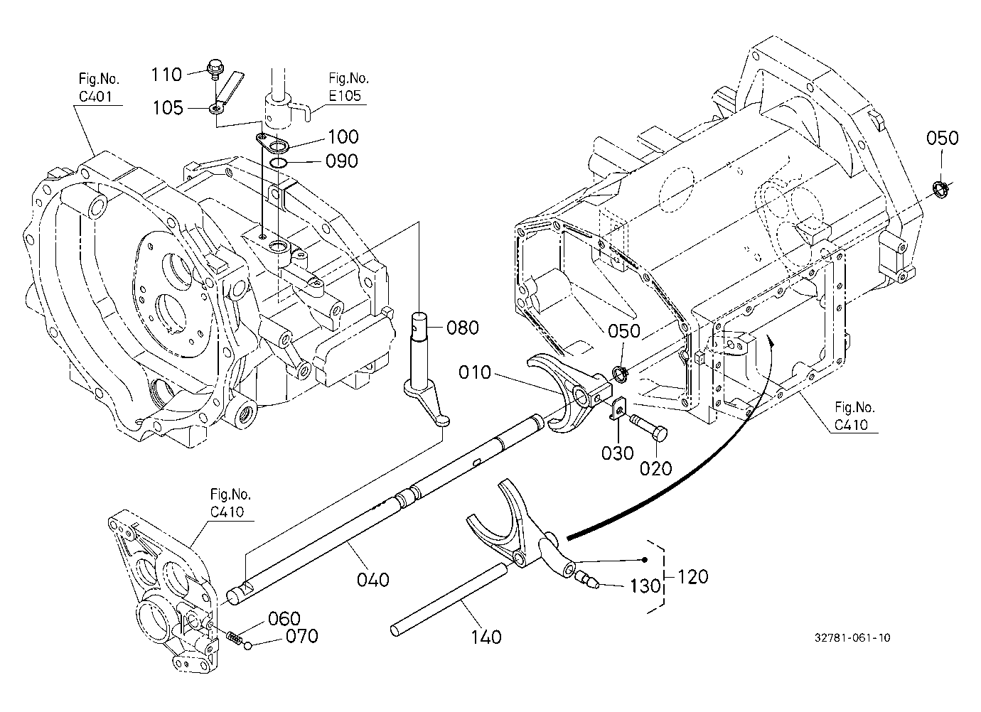 Shuttle Shift Fork