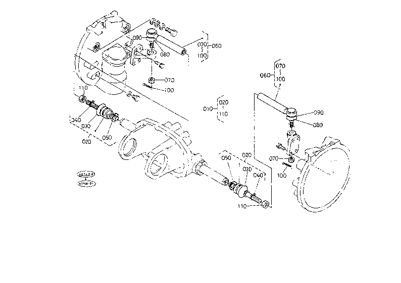 Tie Rod (Low-Profile) [Option]