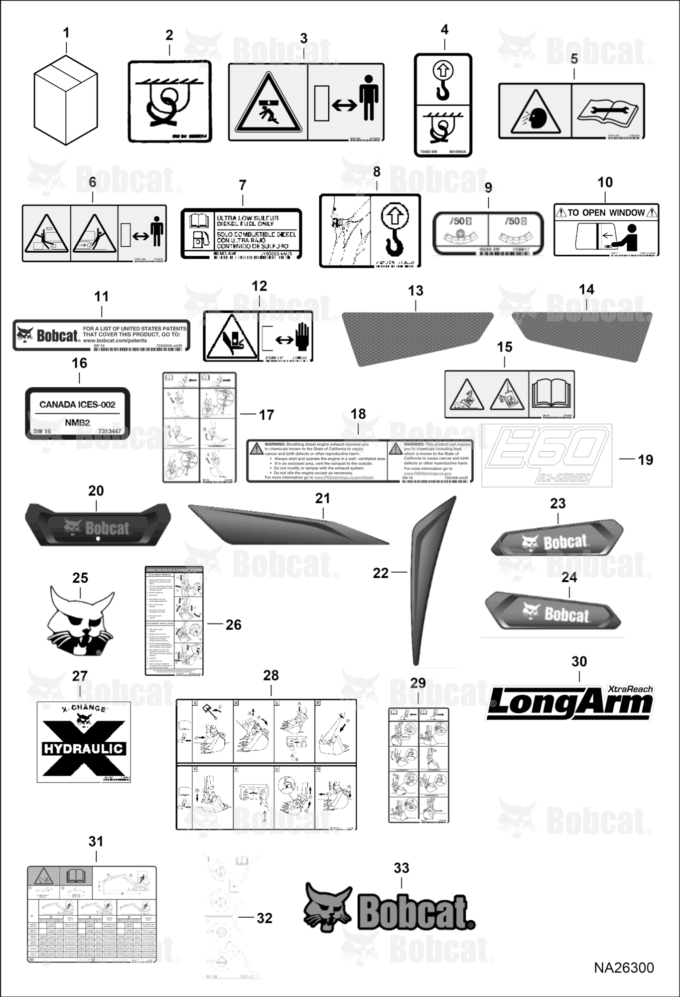 Decals (Outside)