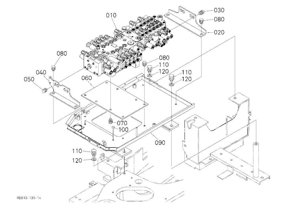 Control Valve 1 [Super Double Boom Type]