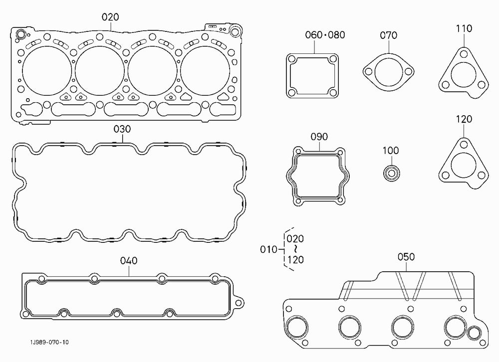 UPPER GASKET KIT