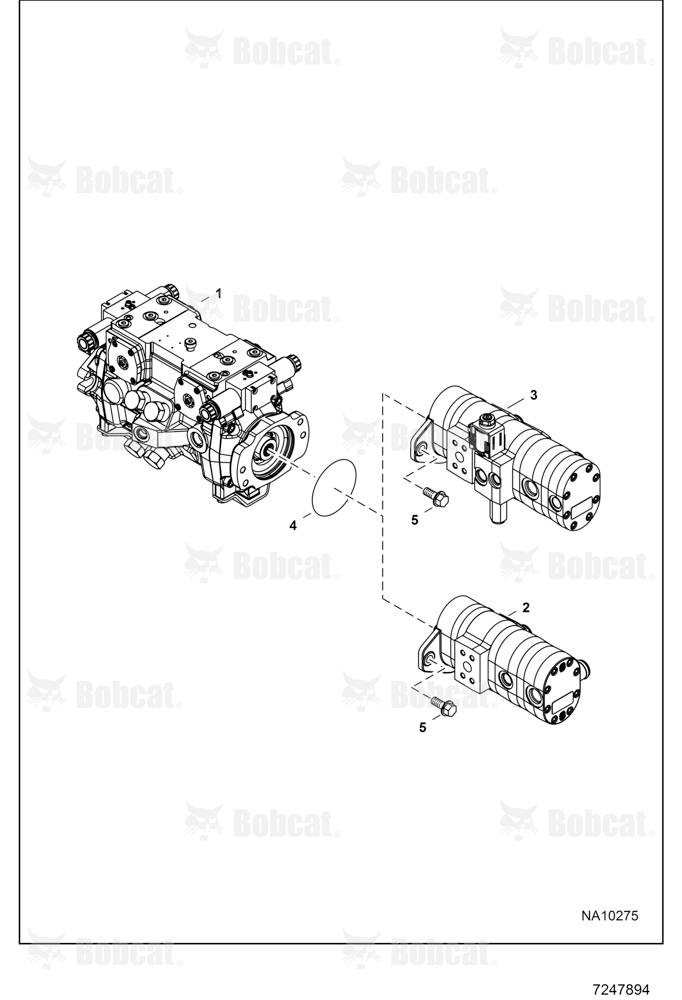 Hydrostatic PUMP/GEAR Pump (Identification)