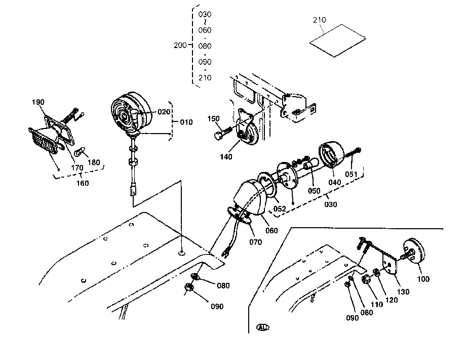 Flasher Light/Tail Light/Head Lamp