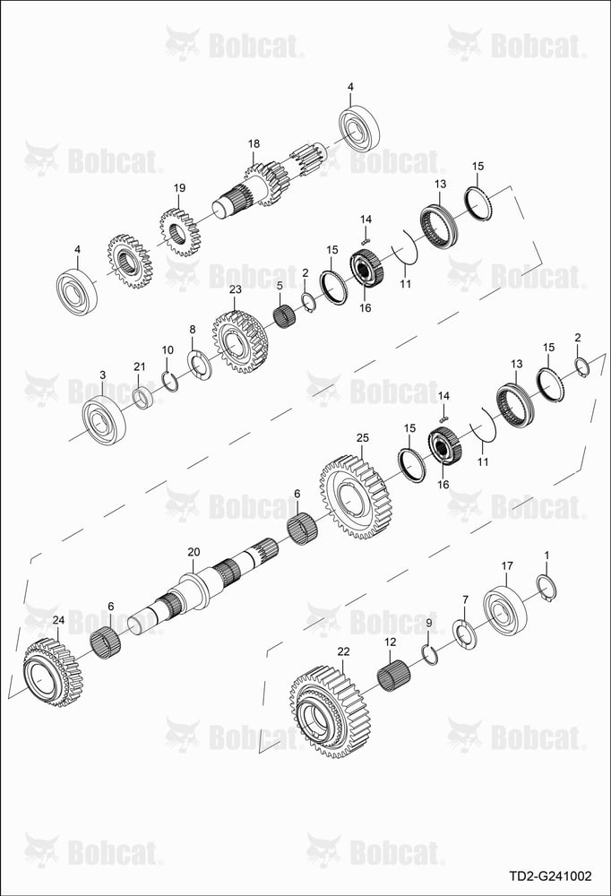 Main Shift Shaft Group
