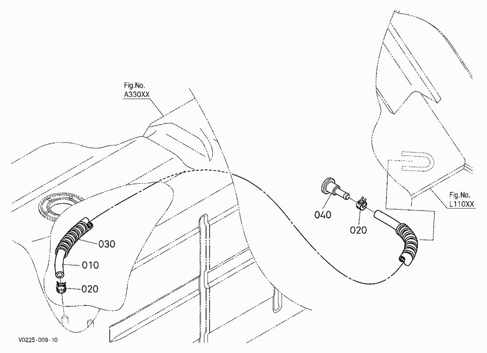 FUEL PIPING (DRAIN)