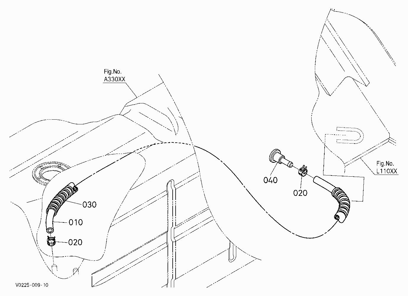 FUEL PIPING (DRAIN)