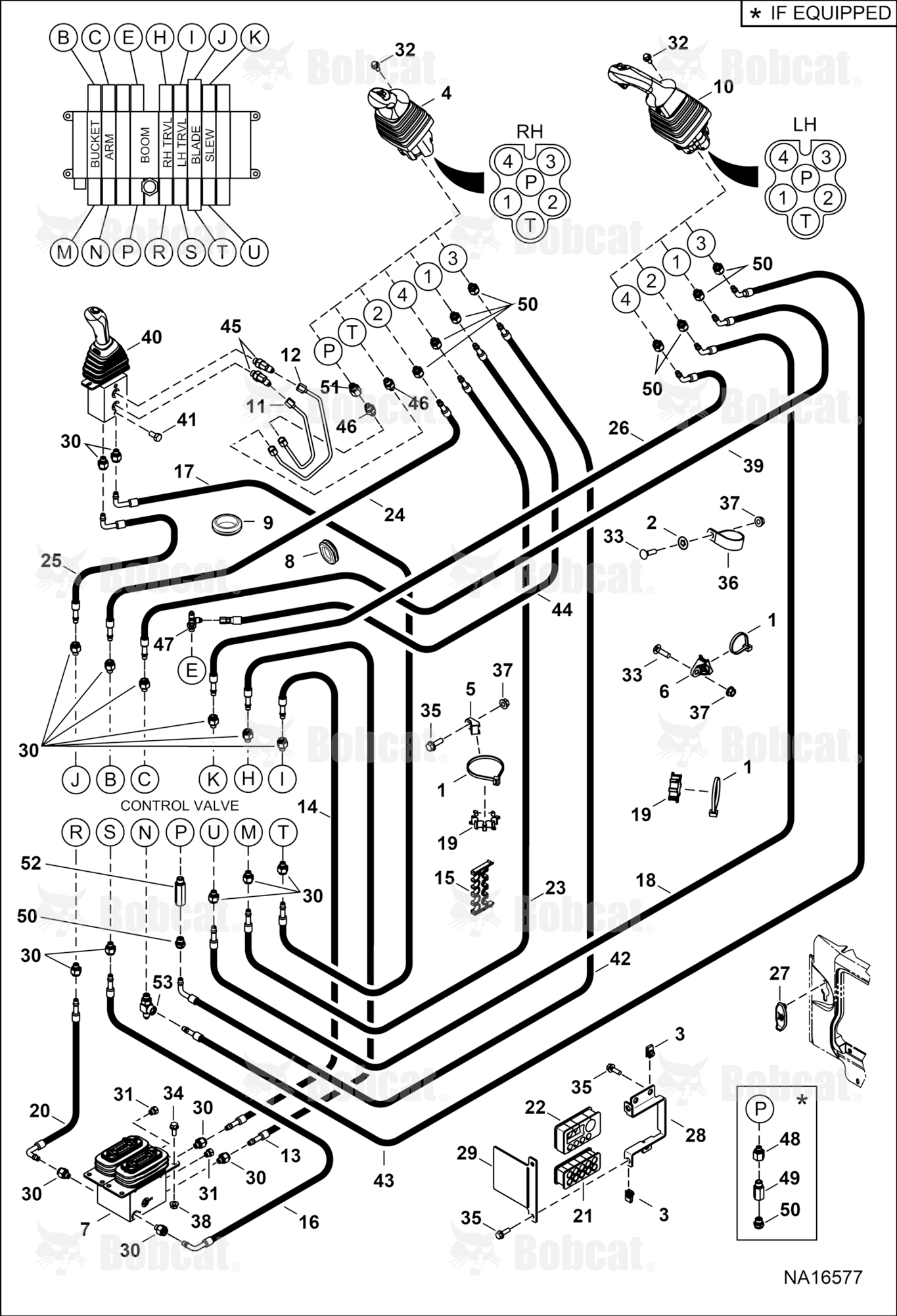 Hydraulic Circuitry (Pilot W/O JPS)