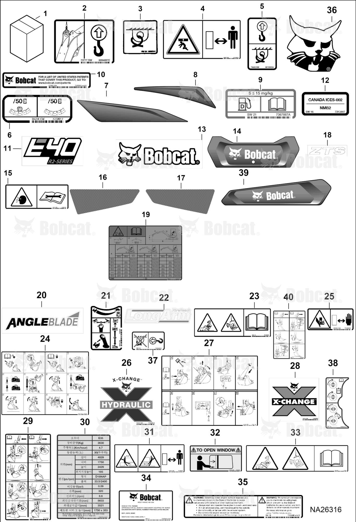 Decals (Outside)