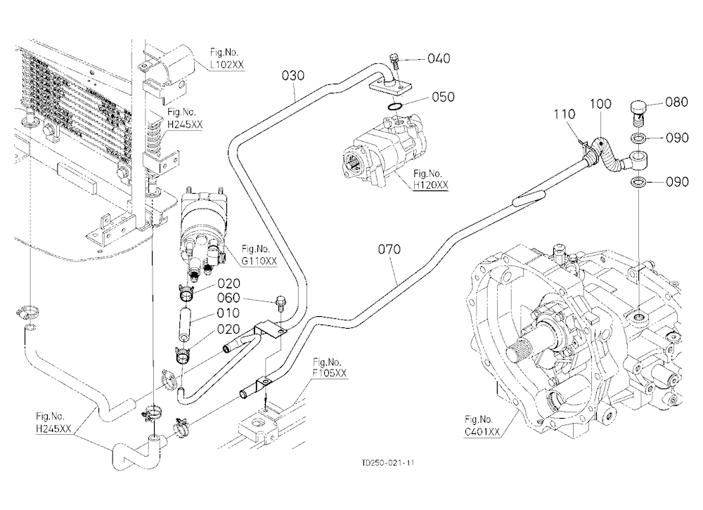 Oil Cooler Return Pipe [New]