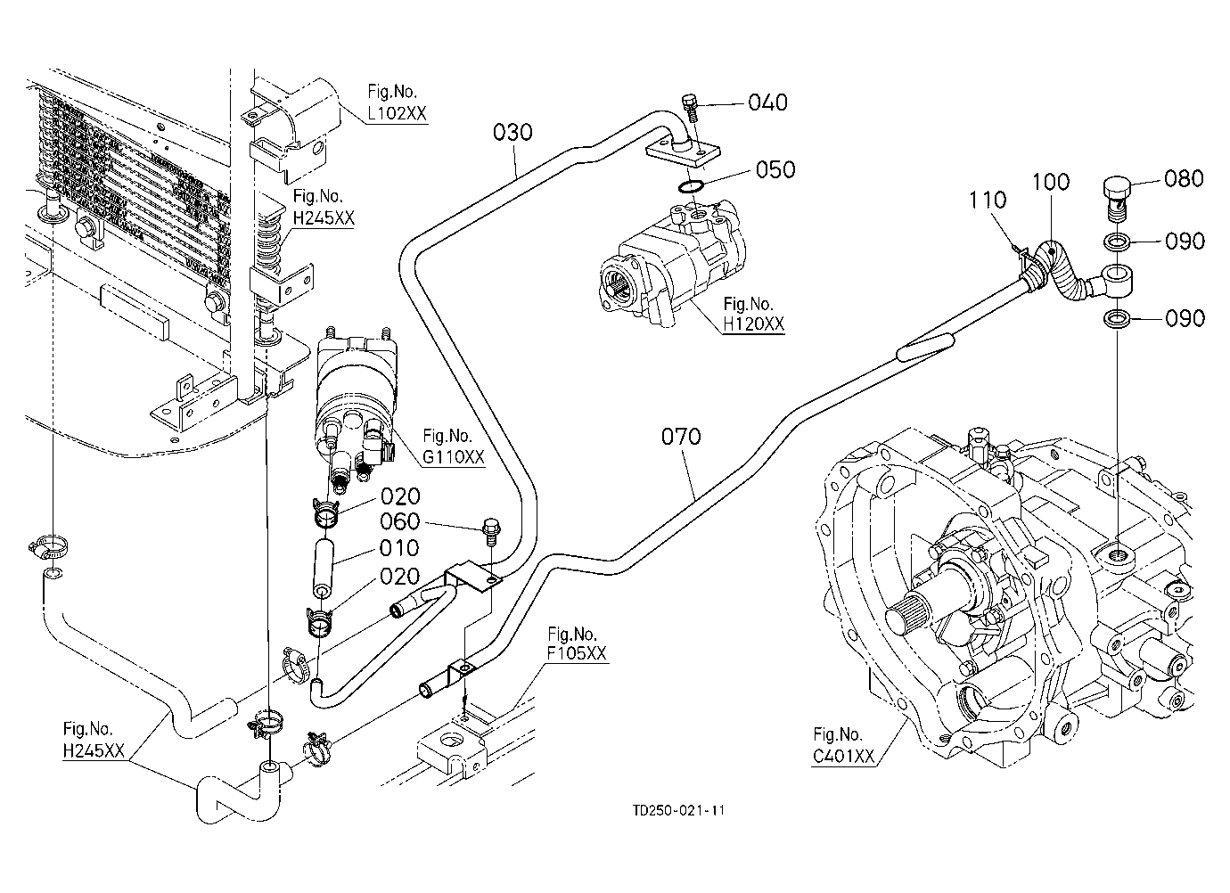 Oil Cooler Return Pipe [New]