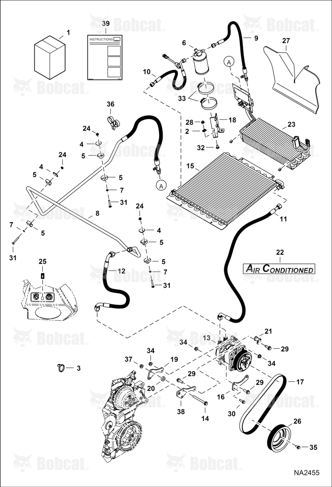 Heater & A/C (A/C Kit) (Metal Housing)