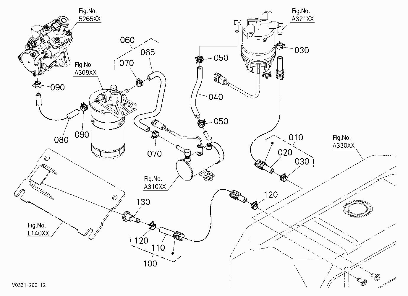 FUEL PUMP AND PIPING (DELIVERY)