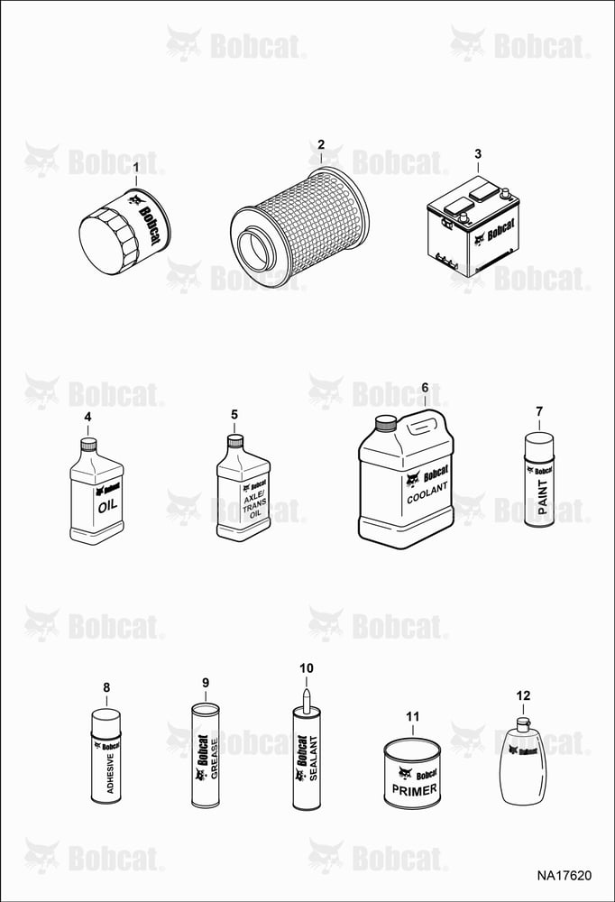 Maintenance Items (Service Parts)