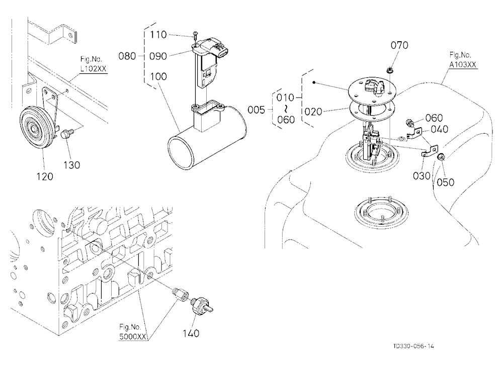 Switch/Sensor (Horn/Fuel/Inlet Pipe)