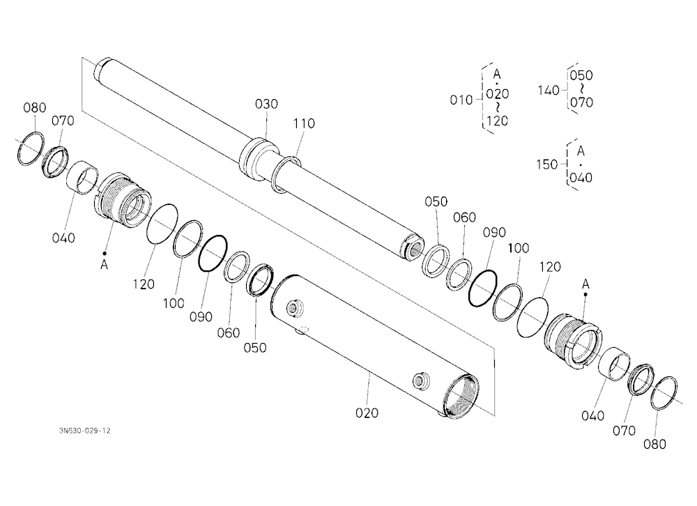 Steering Cylinder [Component Parts]